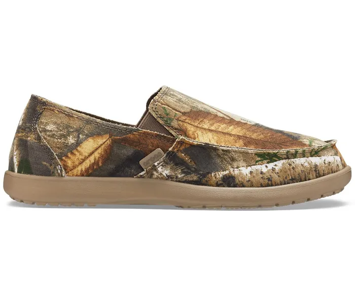 Men Santa Cruz Realtree Edge SlipOn Khaki Crocs Loafers