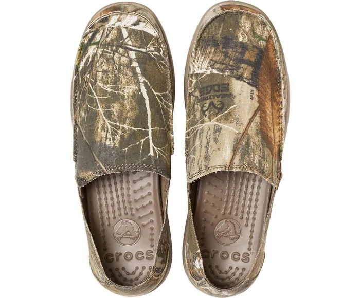 Men Santa Cruz Realtree Edge SlipOn Khaki Crocs Loafers