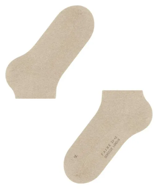 Men Sensitive London Men Sneaker Socks Sand Mel FALKE Ankle Socks