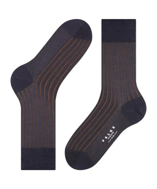 Men Shadow Men Socks Dark Navy FALKE Socks