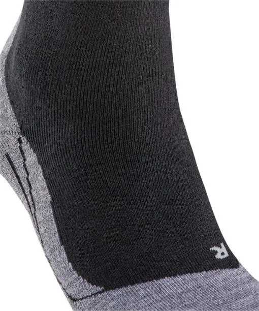 Men SK2 Intermediate Men Skiing Kneehigh Socks Black FALKE Ski Socks