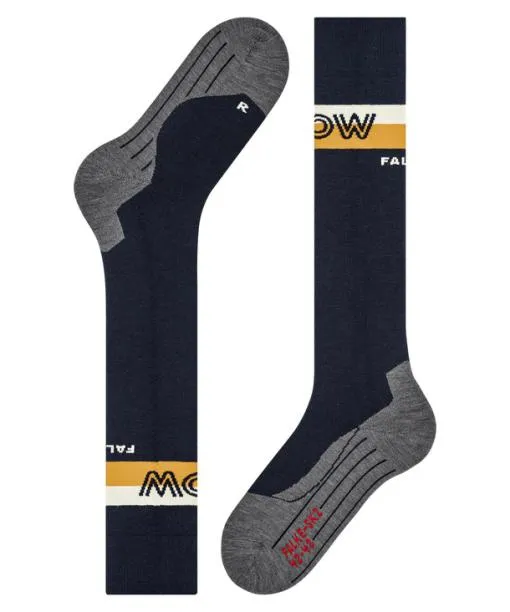 Men SK2 Intermediate Men Skiing Kneehigh Socks Marine FALKE Ski Socks
