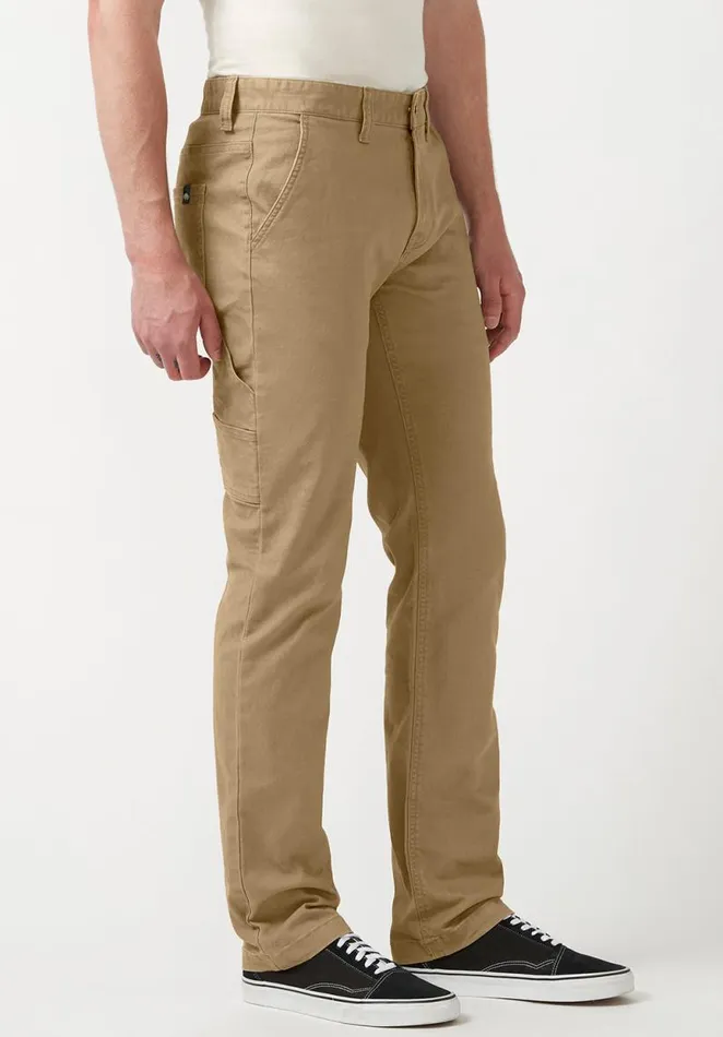 Men Straight Six Dark Beige Men039s Carpenter Pants Dark Beige Buffalo David Bitton Pants