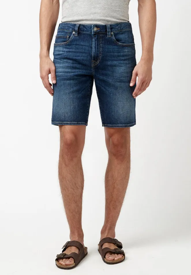 Men Super Stretch Relaxed Straight Dean Indigo Shorts Indigo Buffalo David Bitton Shorts Men Super Stretch Relaxed Straight Dean Indigo Shorts Indigo Buffalo David Bitton Shorts