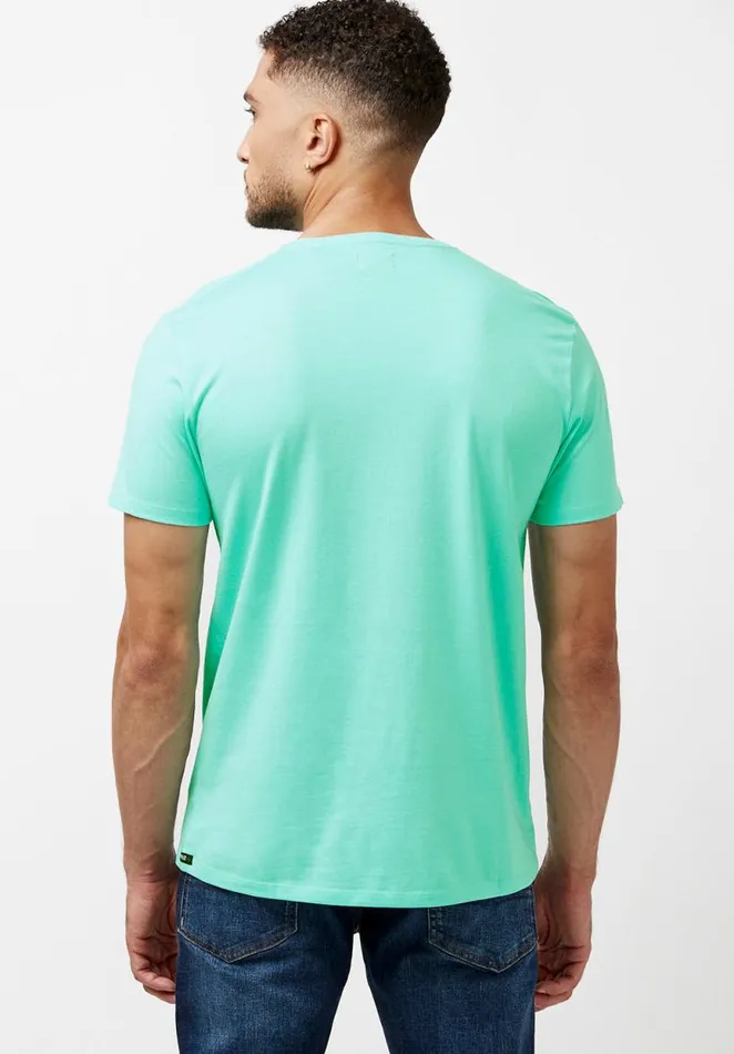 Men Supima Cotton Black Tipima TShirt Black Buffalo David Bitton Tops and Tees