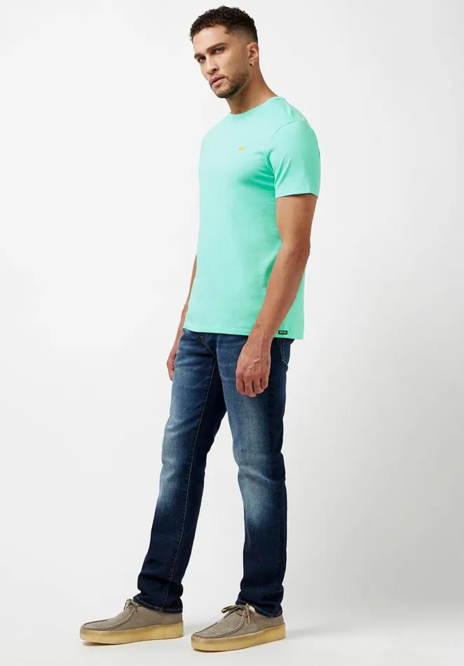 Men Supima Cotton Black Tipima TShirt Black Buffalo David Bitton Tops and Tees