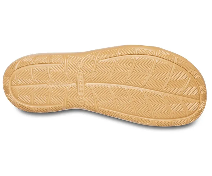 Men Swiftwater Mesh Wave Navy Tan Crocs Sandals