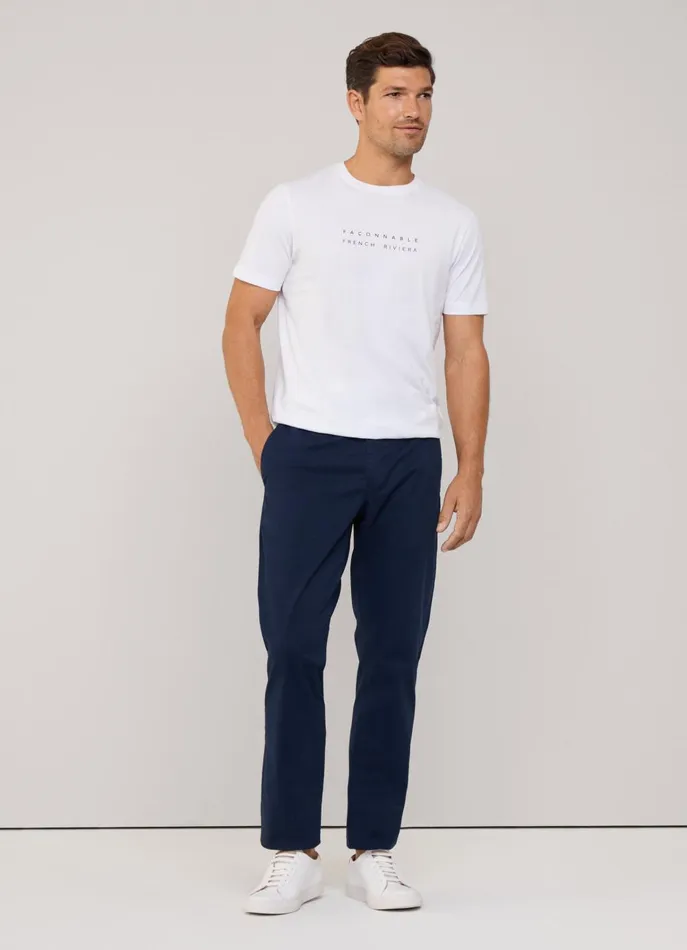 Men TShirts and Sweatshirts Faonnable Regular Fit TShirt White