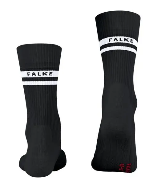 Men TE4 Classic Men Tennis Socks Black FALKE Tennis Socks
