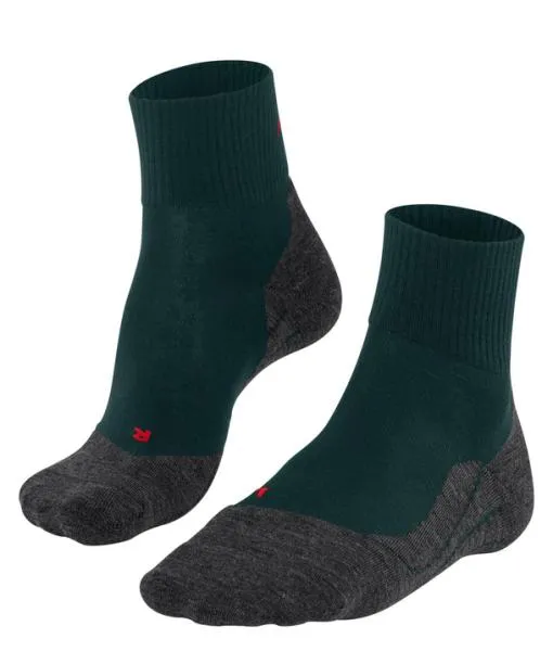 Men TK5 Wander Wool Short Men Trekking Short Sock Holly FALKE Hiking Socks