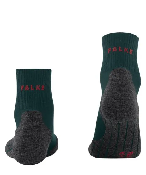 Men TK5 Wander Wool Short Men Trekking Short Sock Holly FALKE Hiking Socks