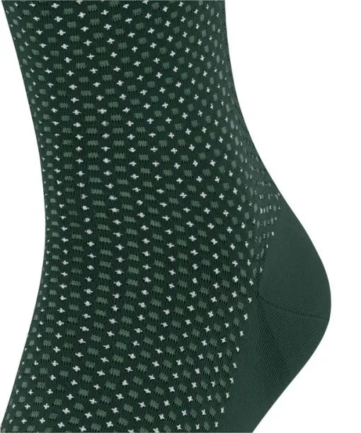Men Uptown Tie Men Socks Hunter Green FALKE Socks