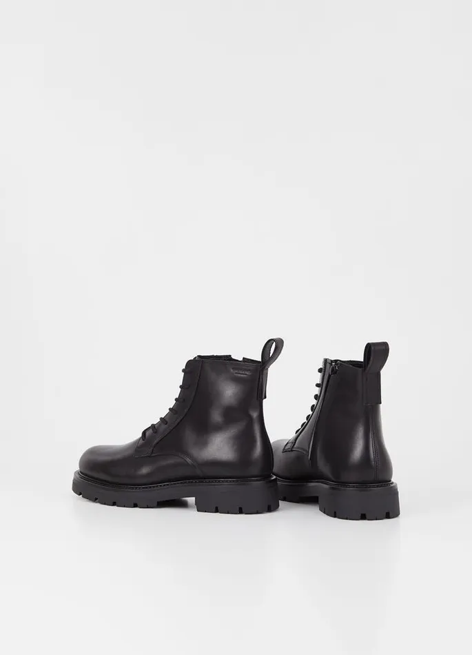 Men Vagabond Boots CAMERON BOOTS Black Leather
