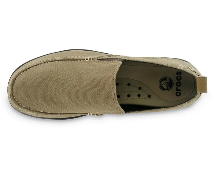 Men Walu SlipOn Khaki Espresso Crocs Loafers
