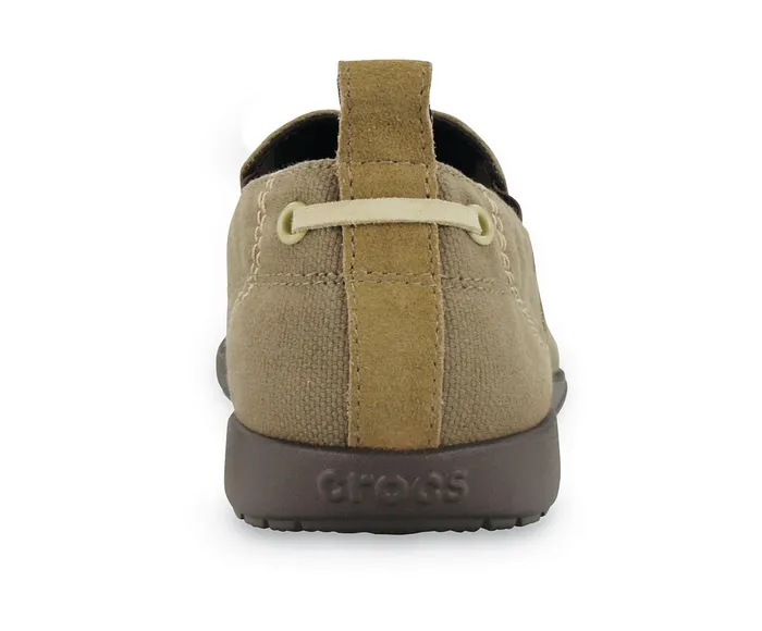 Men Walu SlipOn Khaki Espresso Crocs Loafers