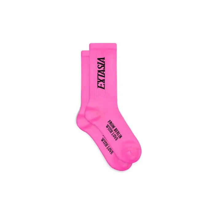 MenWomen SOCKS Vertere Berlin GLAM TENNIS SOCKS 8211 HOT PINK
