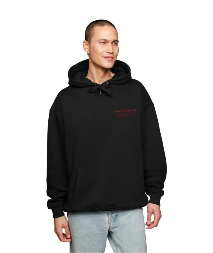 MenWomen SWEATERS and HOODIES Vertere Berlin UNIVERSAL BODY TALK HOODIE 8211 BLACK