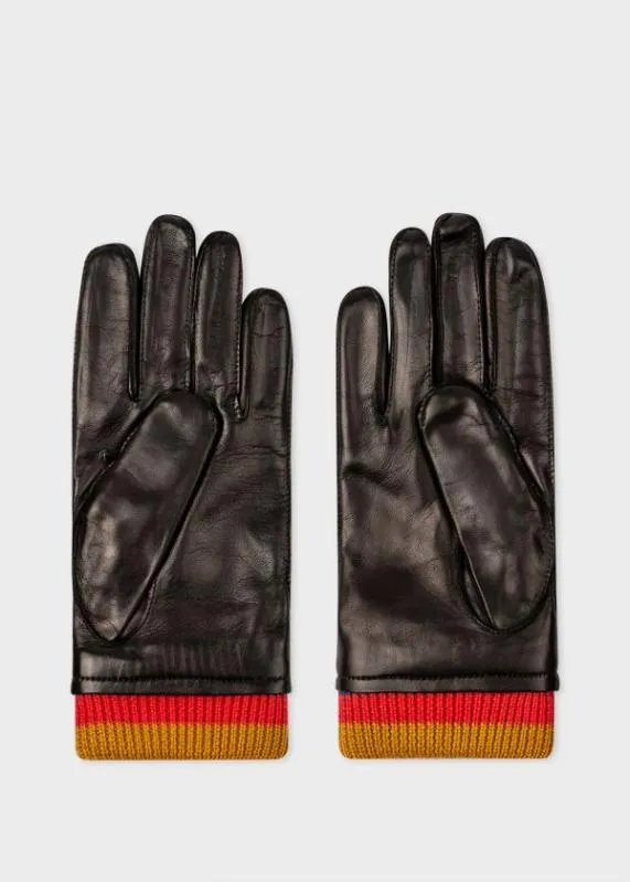 Mens 039Artist Stripe039 Cuff Gloves Paul Smith Hats and Gloves Mens 039Artist Stripe039 Cuff Gloves Paul Smith Hats and Gloves