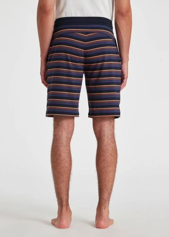 Mens 039Artist Stripe039 Jersey Lounge Shorts Paul Smith Shorts Mens 039Artist Stripe039 Jersey Lounge Shorts Paul Smith Shorts