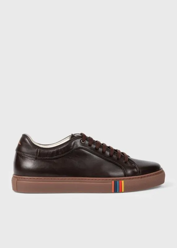 Mens 039Basso039 Sneakers With 039Artist Stripe039 Trim Paul Smith Sneakers