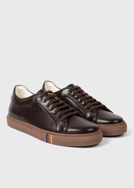 Mens 039Basso039 Sneakers With 039Artist Stripe039 Trim Paul Smith Sneakers Mens 039Basso039 Sneakers With 039Artist Stripe039 Trim Paul Smith Sneakers