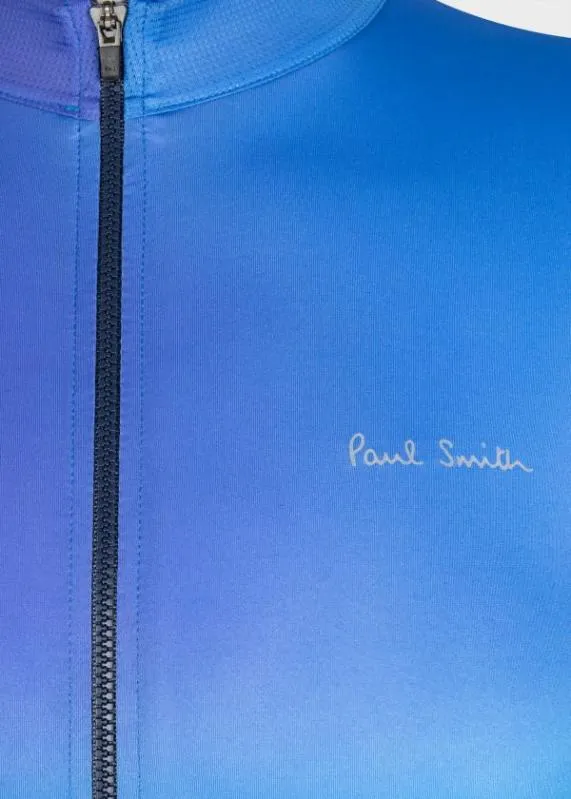 Mens 039Blue Fade039 Race Fit Cycling Jersey Paul Smith Cycling Mens 039Blue Fade039 Race Fit Cycling Jersey Paul Smith Cycling