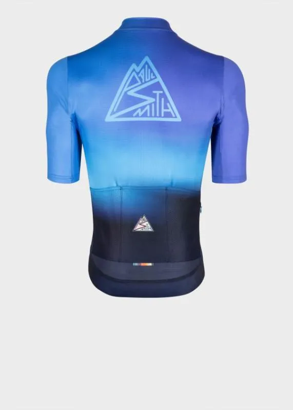 Mens 039Blue Fade039 Race Fit Cycling Jersey Paul Smith Cycling Mens 039Blue Fade039 Race Fit Cycling Jersey Paul Smith Cycling