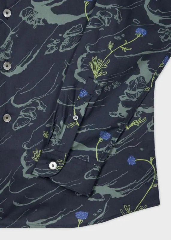 Mens 039Chalk Cliffs039 LongSleeve Shirt Paul Smith Shirts Mens 039Chalk Cliffs039 LongSleeve Shirt Paul Smith Shirts