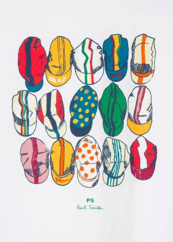 Mens 039Cycling Caps039 TShirt Paul Smith Cycling