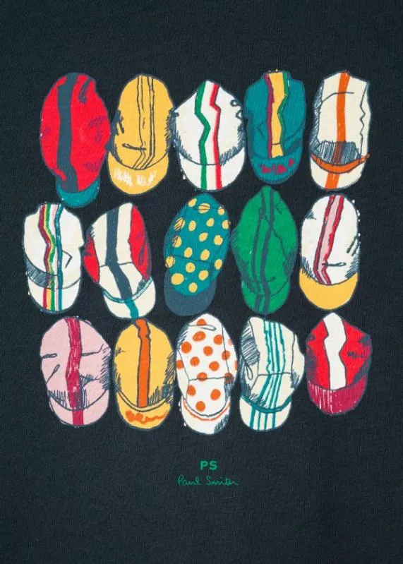 Mens 039Cycling Caps039 TShirt Paul Smith Cycling Mens 039Cycling Caps039 TShirt Paul Smith Cycling