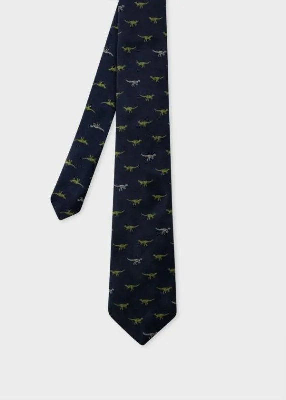 Mens 039Dinosaur039 Silk Tie Paul Smith Ties