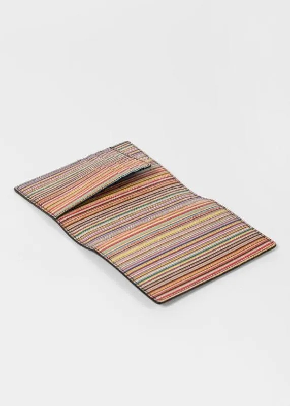 Mens 039Signature Stripe039 Leather Passport Cover Paul Smith Cases and Covers Mens 039Signature Stripe039 Leather Passport Cover Paul Smith Cases and Covers