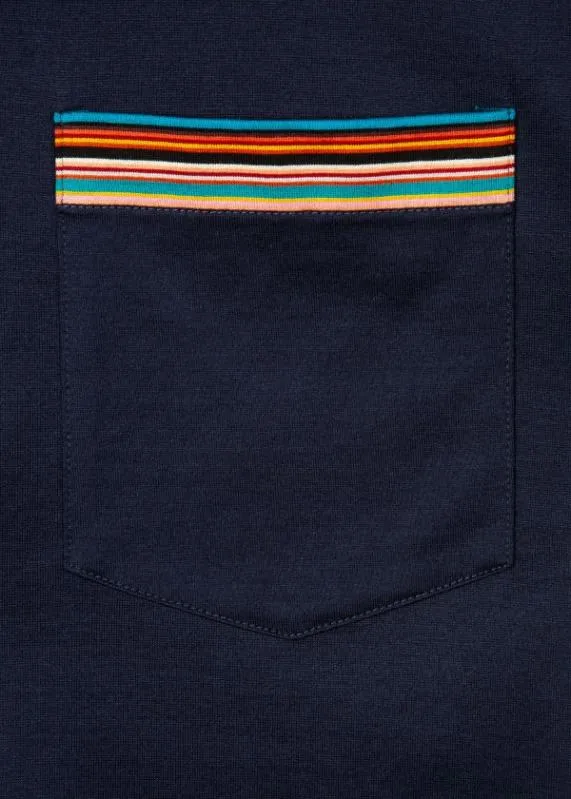 Mens 039Signature Stripe039 Pocket TShirt Paul Smith TShirts Mens 039Signature Stripe039 Pocket TShirt Paul Smith TShirts