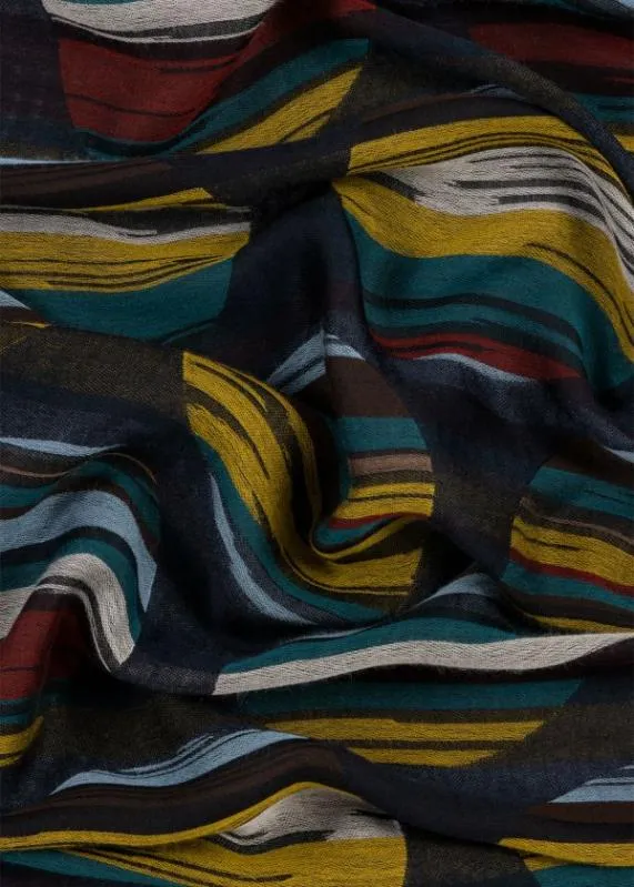 Mens 039Signature Stripe Polka Dot039 Scarf Paul Smith Scarves Mens 039Signature Stripe Polka Dot039 Scarf Paul Smith Scarves