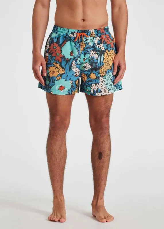 Mens 039Tropical Floral039 Swim Shorts Paul Smith Swimwear Mens 039Tropical Floral039 Swim Shorts Paul Smith Swimwear