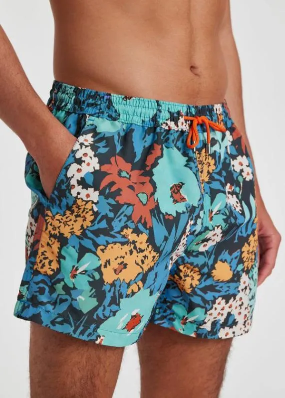 Mens 039Tropical Floral039 Swim Shorts Paul Smith Swimwear Mens 039Tropical Floral039 Swim Shorts Paul Smith Swimwear