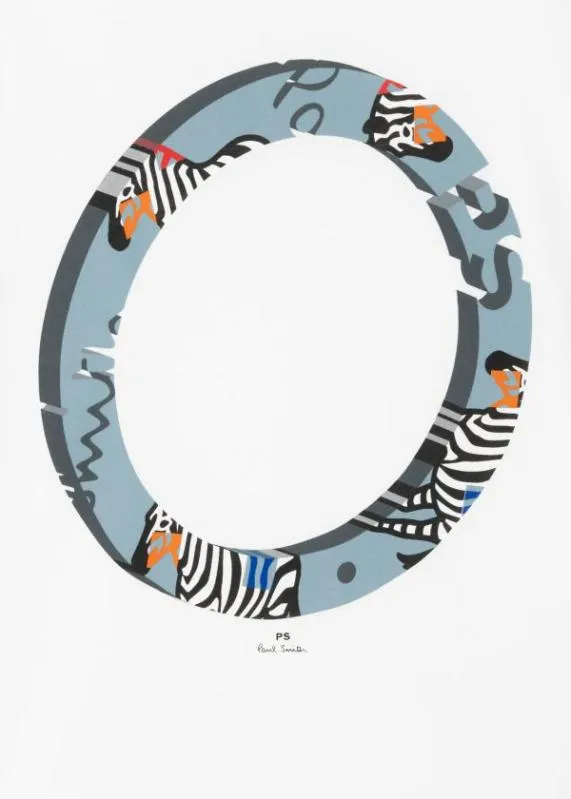 Mens 039Zebra Ring039 TShirt Paul Smith TShirts Mens 039Zebra Ring039 TShirt Paul Smith TShirts