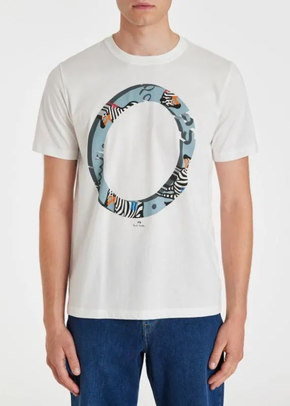 Mens 039Zebra Ring039 TShirt Paul Smith TShirts Mens 039Zebra Ring039 TShirt Paul Smith TShirts