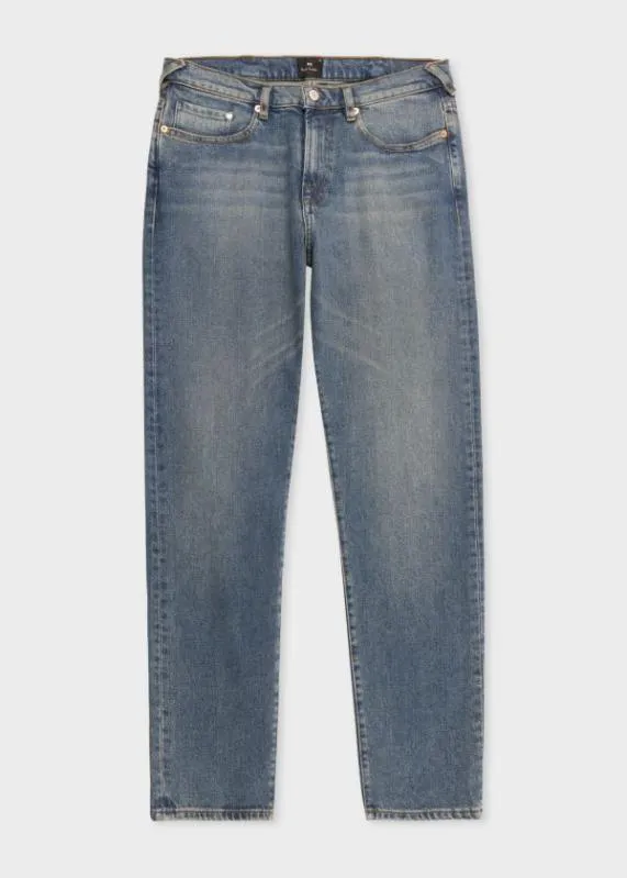 Mens AntiqueWash Stretch Denim Jeans Paul Smith Jeans