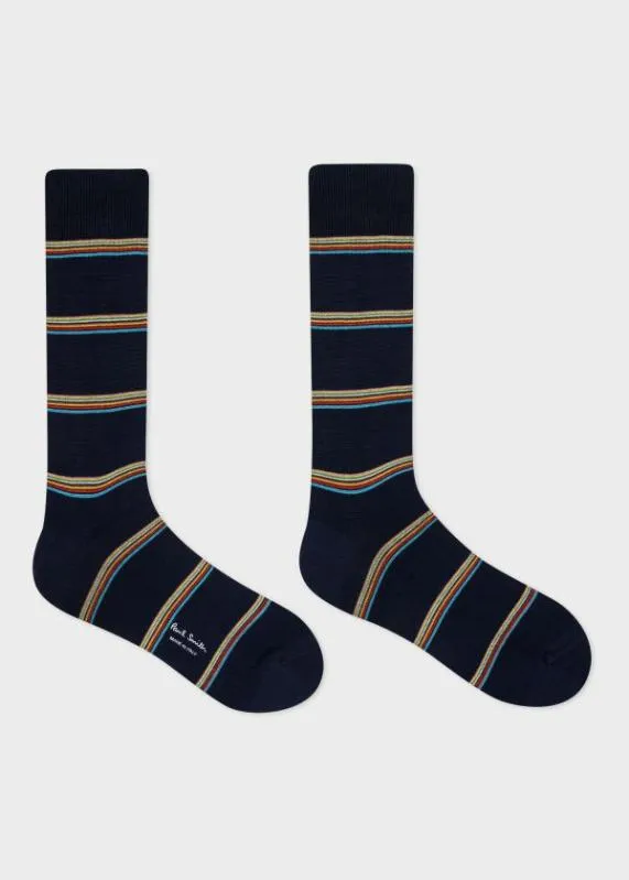 Mens Block 039Signature Stripe039 Socks Paul Smith Socks Mens Block 039Signature Stripe039 Socks Paul Smith Socks