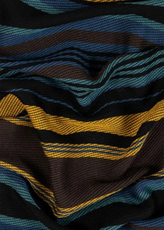 Mens Blue And Yellow Stripe Scarf Paul Smith Scarves Mens Blue And Yellow Stripe Scarf Paul Smith Scarves