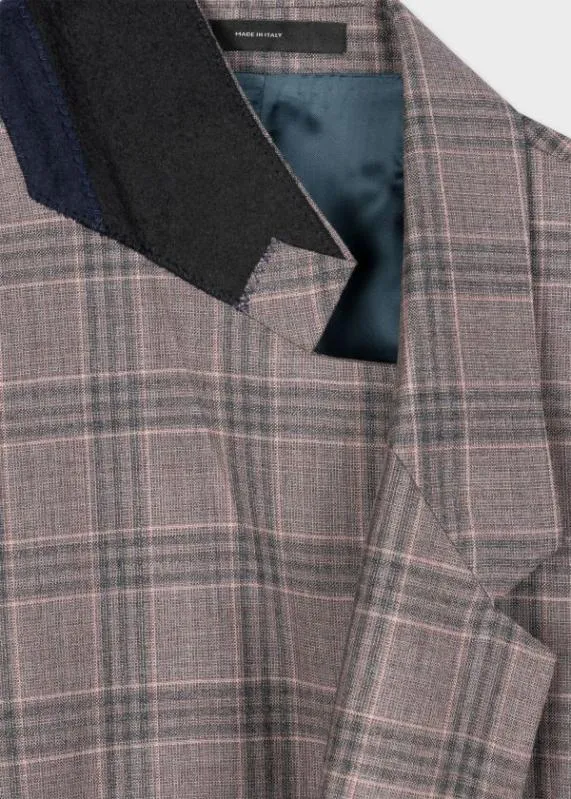 Mens Check Wool DoubleBreasted Blazer Paul Smith Blazers Mens Check Wool DoubleBreasted Blazer Paul Smith Blazers