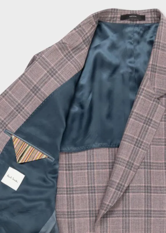 Mens Check Wool DoubleBreasted Blazer Paul Smith Blazers Mens Check Wool DoubleBreasted Blazer Paul Smith Blazers