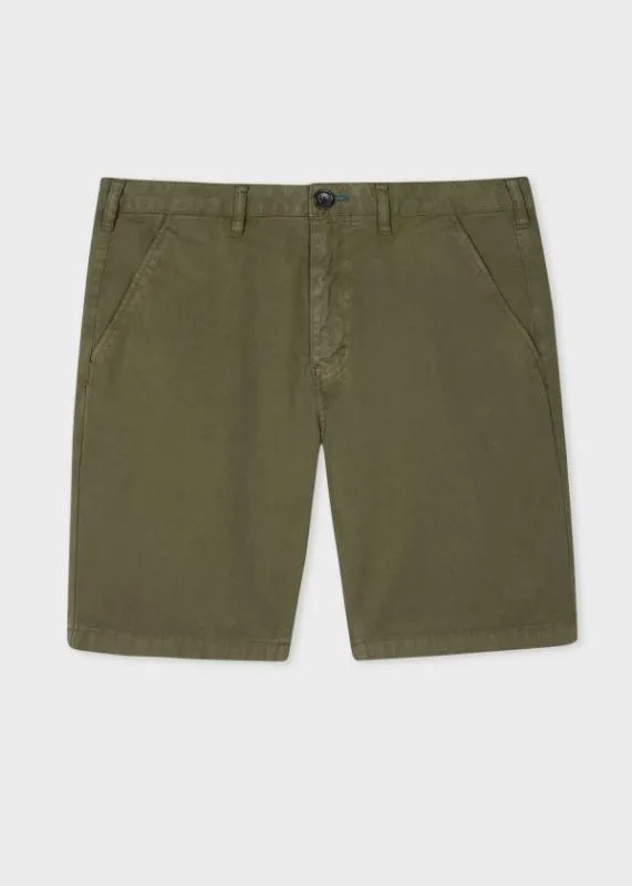 Mens CottonTwill 039Broad Stripe Zebra039 Shorts Paul Smith Shorts