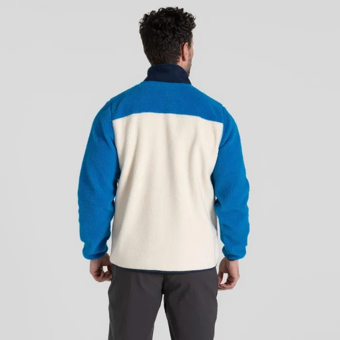 Mens Full Zip Fleece Craghoppers Franklin Full Zip Fleece Howlite Blue Ecru Mens Full Zip Fleece Craghoppers Franklin Full Zip Fleece Howlite Blue Ecru