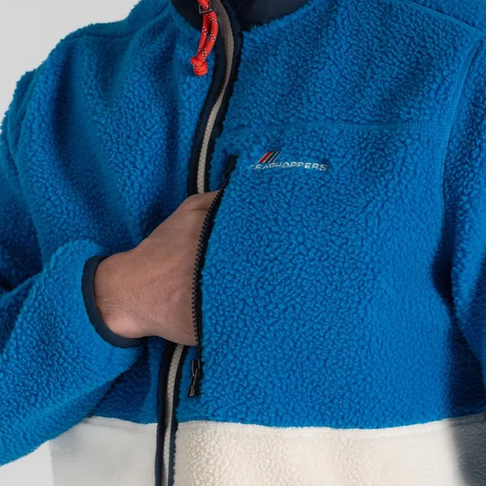 Mens Full Zip Fleece Craghoppers Franklin Full Zip Fleece Howlite Blue Ecru Mens Full Zip Fleece Craghoppers Franklin Full Zip Fleece Howlite Blue Ecru