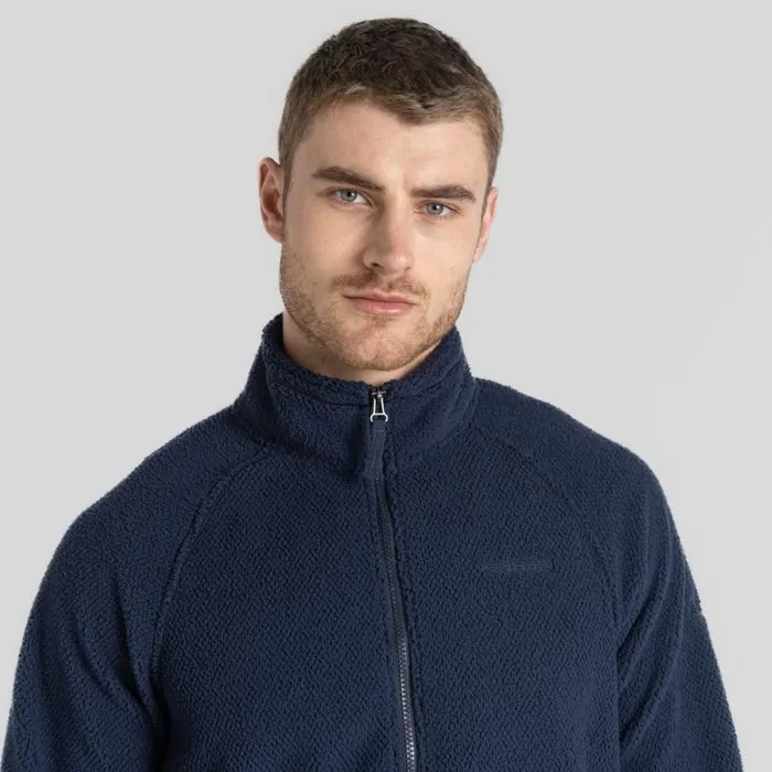Mens Full Zip Fleece Craghoppers Karlton Full Zip Fleece Blue Navy Mens Full Zip Fleece Craghoppers Karlton Full Zip Fleece Blue Navy