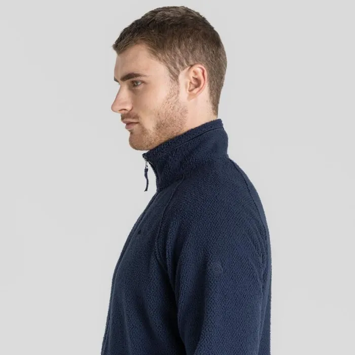 Mens Full Zip Fleece Craghoppers Karlton Full Zip Fleece Blue Navy Mens Full Zip Fleece Craghoppers Karlton Full Zip Fleece Blue Navy