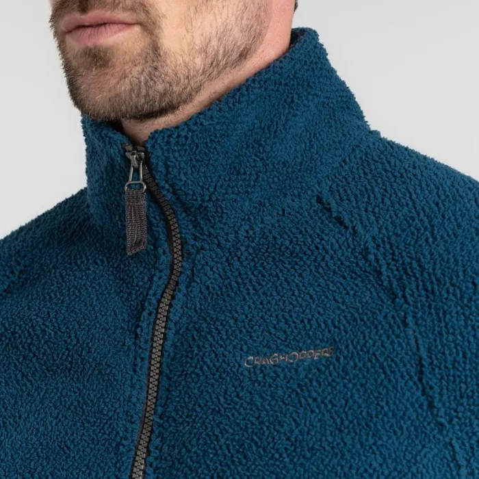 Mens Full Zip Fleece Craghoppers Karlton Full Zip Fleece Tourmaline Blue Mens Full Zip Fleece Craghoppers Karlton Full Zip Fleece Tourmaline Blue