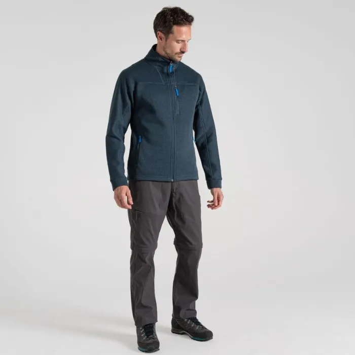 Mens Full Zip Fleece Craghoppers Torney II Full Zip Fleece Blue Stone Marl Mens Full Zip Fleece Craghoppers Torney II Full Zip Fleece Blue Stone Marl